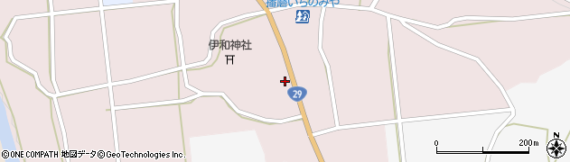兵庫県宍粟市一宮町須行名周辺の地図