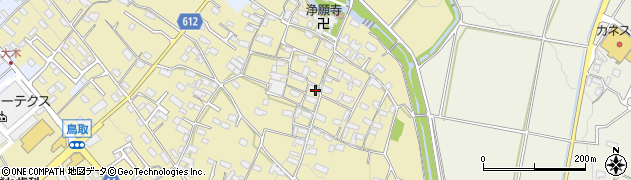 三重県員弁郡東員町鳥取1013周辺の地図