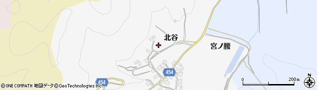 京都府南丹市八木町池ノ内北谷40周辺の地図