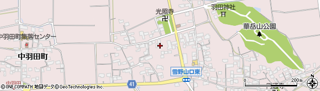 滋賀県東近江市上羽田町2016周辺の地図