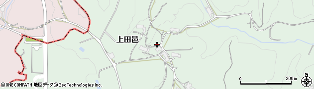 岡山県津山市上田邑3064周辺の地図
