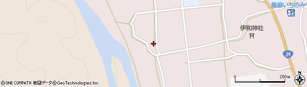兵庫県宍粟市一宮町須行名284周辺の地図