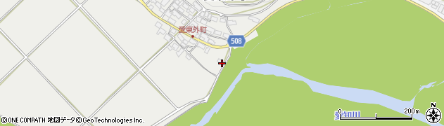 滋賀県東近江市愛東外町120周辺の地図