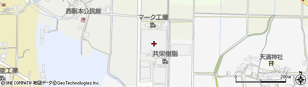 兵庫県丹波篠山市西阪本198周辺の地図