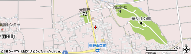 滋賀県東近江市上羽田町1941周辺の地図