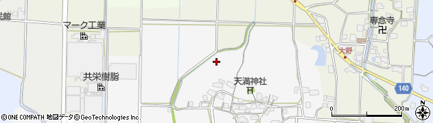 兵庫県丹波篠山市口阪本周辺の地図
