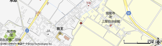 滋賀県野洲市上屋1976周辺の地図