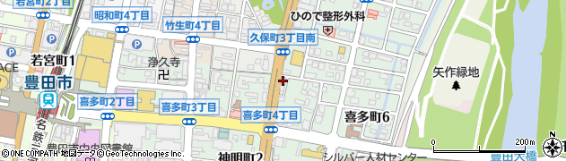 光明堂仏檀店　喜多町本店周辺の地図