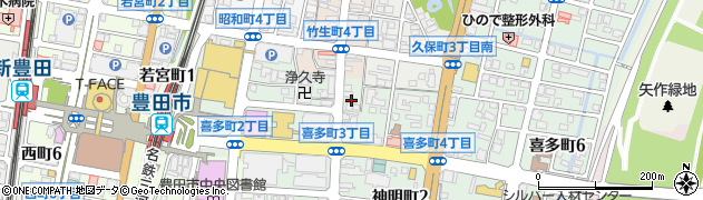 十一屋本店周辺の地図