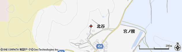 京都府南丹市八木町池ノ内北谷42周辺の地図