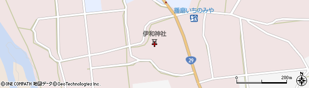 兵庫県宍粟市一宮町須行名407周辺の地図