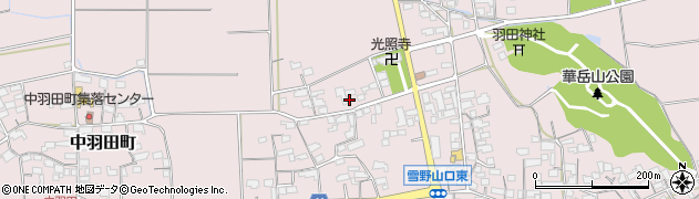 滋賀県東近江市上羽田町2208周辺の地図