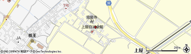 滋賀県野洲市上屋872周辺の地図