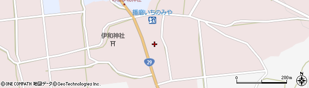 兵庫県宍粟市一宮町須行名505周辺の地図
