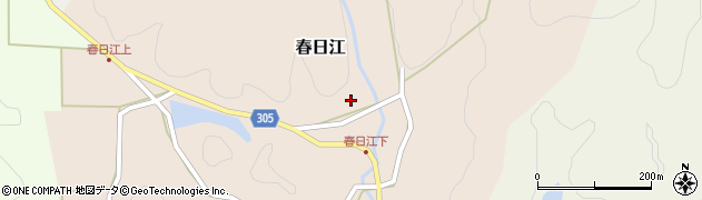 兵庫県丹波篠山市春日江808周辺の地図