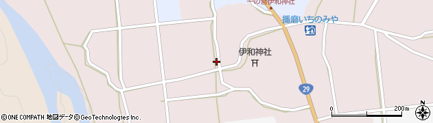兵庫県宍粟市一宮町須行名389周辺の地図