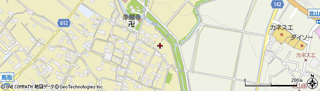 三重県員弁郡東員町鳥取1056周辺の地図