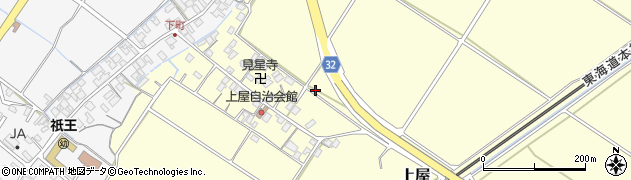 滋賀県野洲市上屋2084周辺の地図