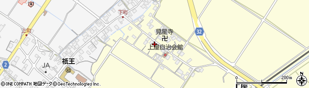 滋賀県野洲市上屋856周辺の地図
