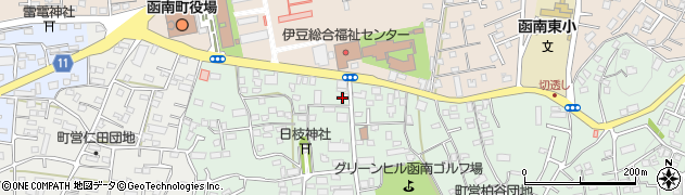 静岡県田方郡函南町柏谷12周辺の地図