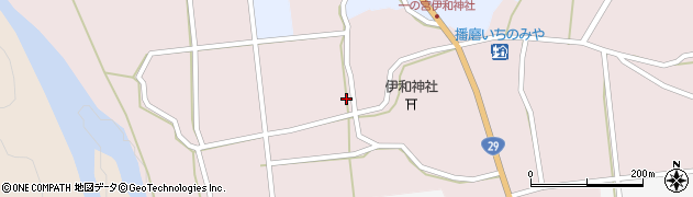 兵庫県宍粟市一宮町須行名390周辺の地図