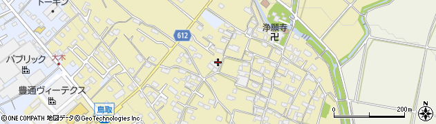 三重県員弁郡東員町鳥取553周辺の地図