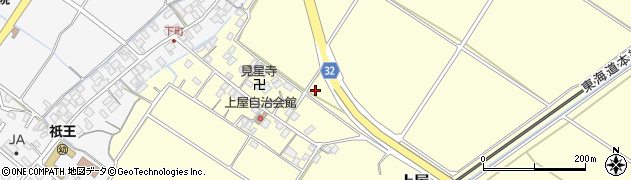 滋賀県野洲市上屋2083周辺の地図