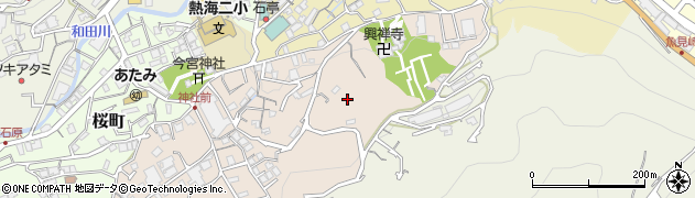 静岡県熱海市桜木町6周辺の地図