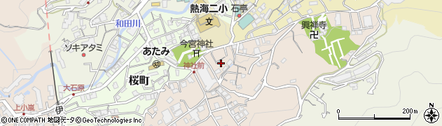 静岡県熱海市桜木町9周辺の地図