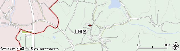 岡山県津山市上田邑3076周辺の地図