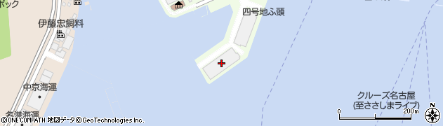 愛知県名古屋市港区築地町16周辺の地図
