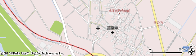 滋賀県野洲市比江1177周辺の地図