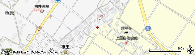 滋賀県野洲市上屋969周辺の地図
