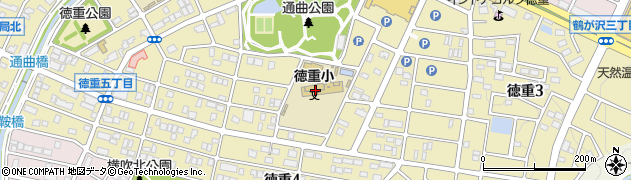 名古屋市立徳重小学校周辺の地図