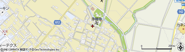 三重県員弁郡東員町鳥取1037周辺の地図