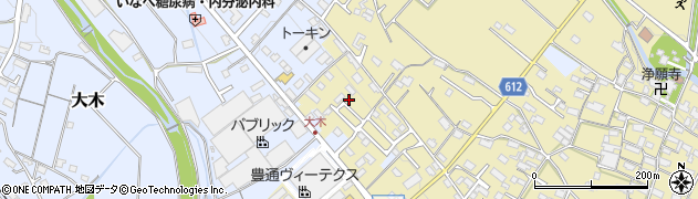 三重県員弁郡東員町鳥取2141-8周辺の地図