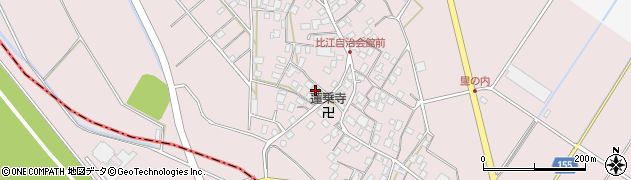 滋賀県野洲市比江1188周辺の地図