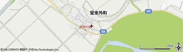 滋賀県東近江市愛東外町736周辺の地図