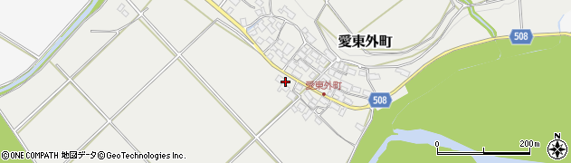 滋賀県東近江市愛東外町715周辺の地図