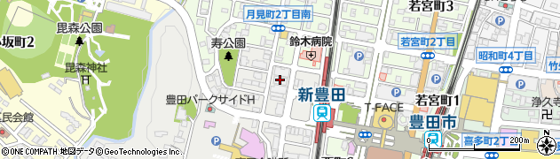 朝日生命保険相互会社　愛知東支社豊田西営業所周辺の地図