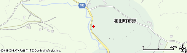 千葉県南房総市和田町布野237周辺の地図