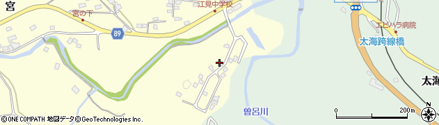 千葉県鴨川市宮1736周辺の地図