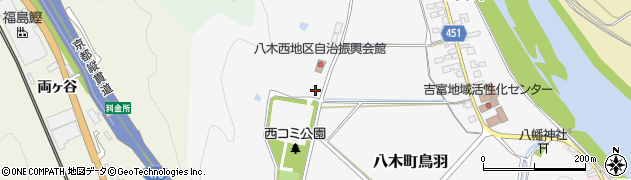 京都府南丹市八木町鳥羽（池ノ谷）周辺の地図