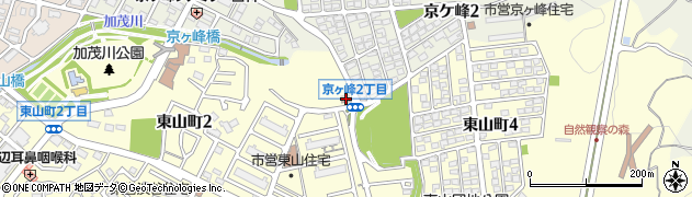 豊田東山郵便局周辺の地図