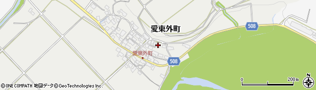 滋賀県東近江市愛東外町743周辺の地図