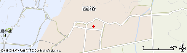 兵庫県丹波篠山市西浜谷281周辺の地図