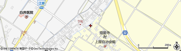滋賀県野洲市上屋840周辺の地図