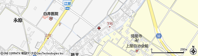 滋賀県野洲市永原404周辺の地図