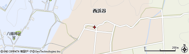 兵庫県丹波篠山市西浜谷555周辺の地図