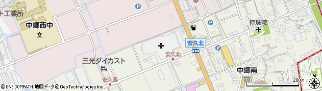米久株式会社　ケンコー工場周辺の地図